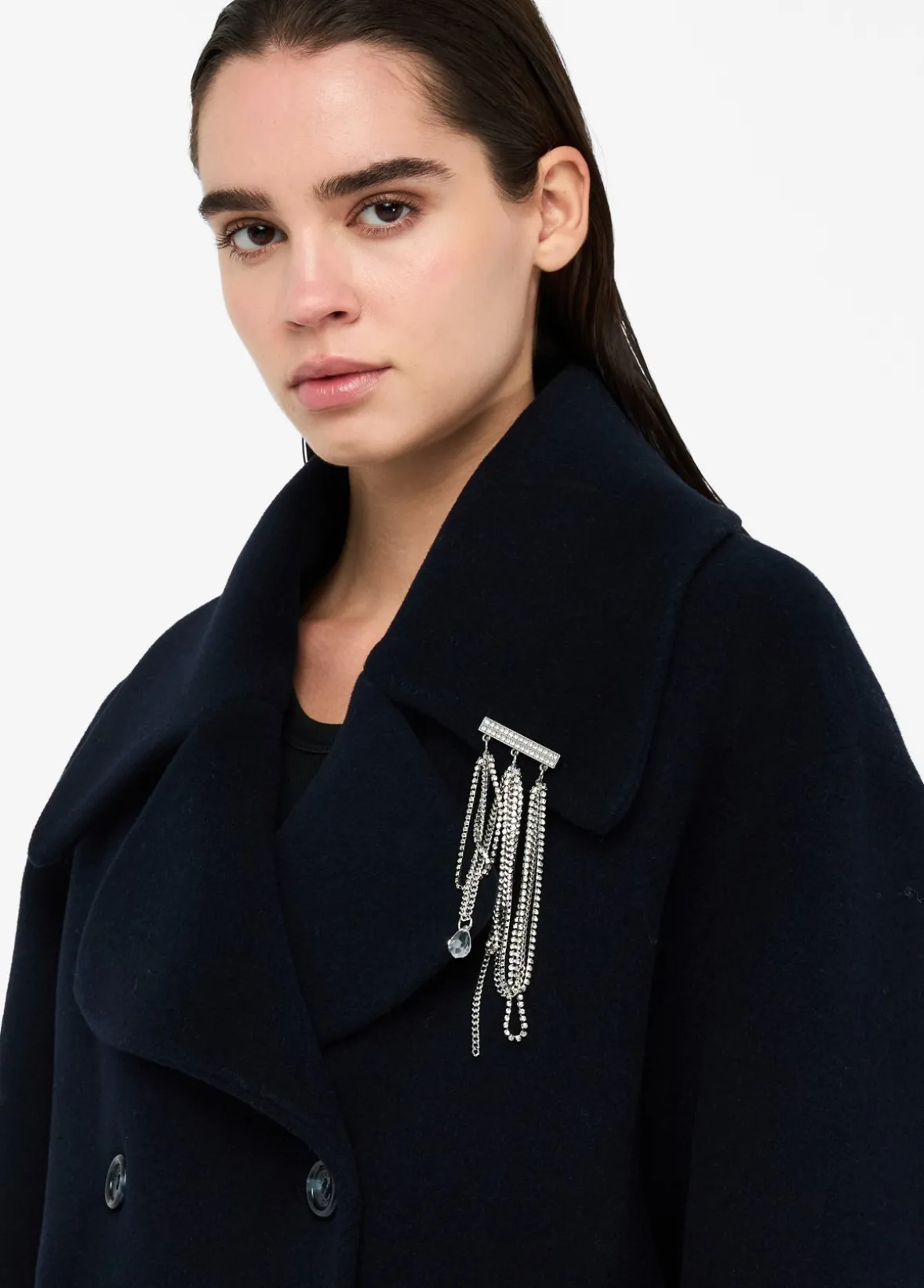 Peacoat Liu Jo Better in lana