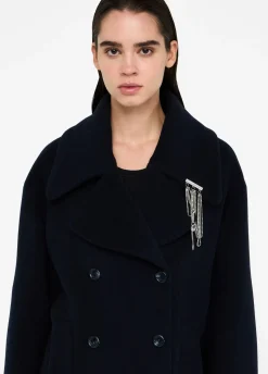 Peacoat Liu Jo Better in lana