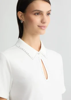 Polo con strass
