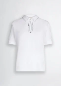Polo con strass