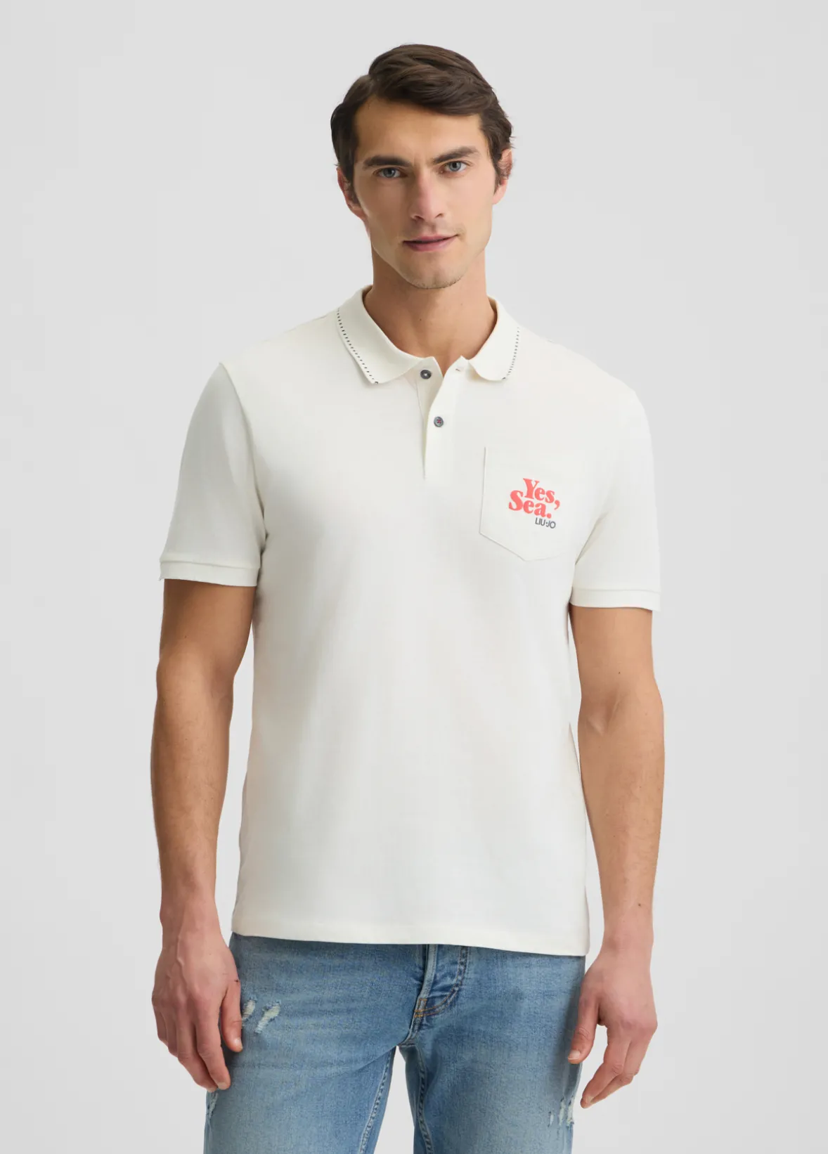 Polo con tasca