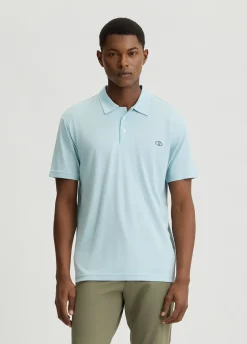 Polo in cotone con logo