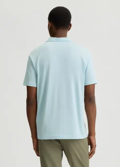 Polo in cotone con logo