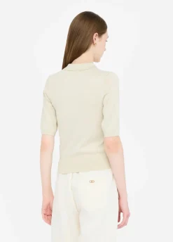 Polo in maglia lurex®