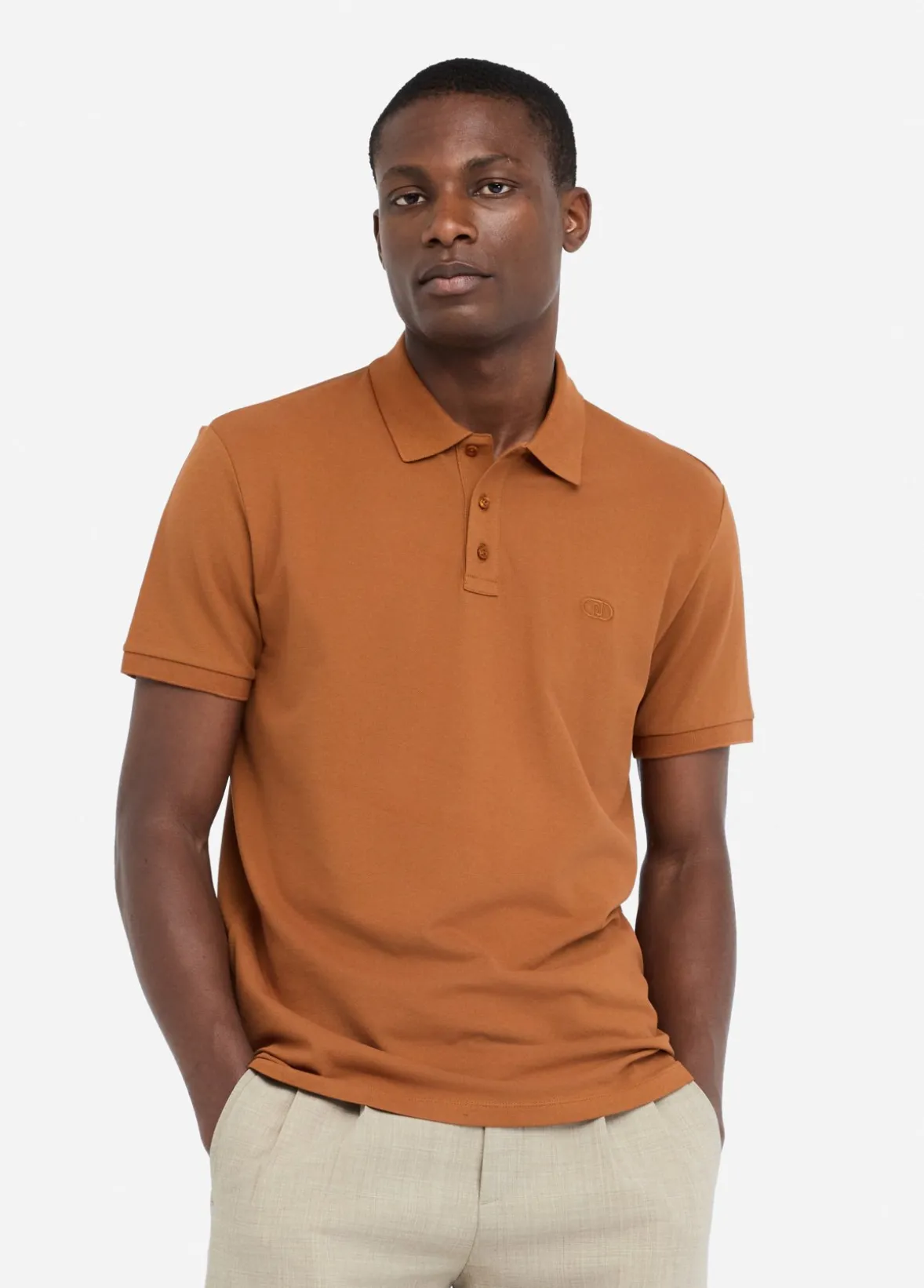 Polo in piquet di cotone