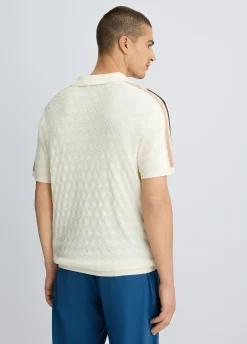 Polo jacquard