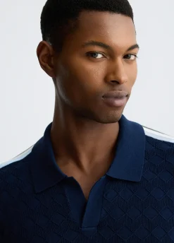 Polo jacquard