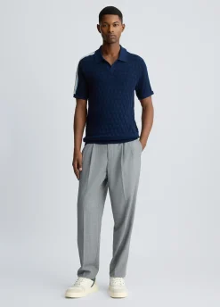 Polo jacquard