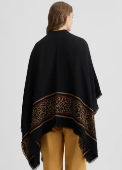Poncho animalier