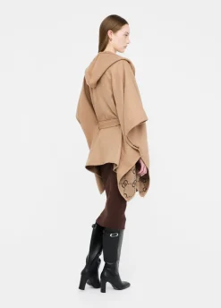Poncho con cappuccio