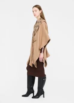 Poncho con cappuccio