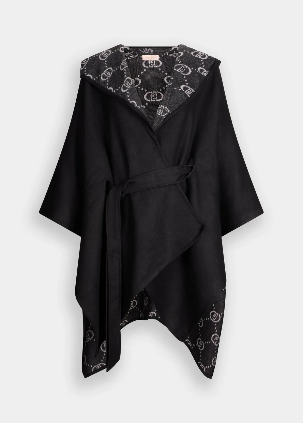 Poncho con cappuccio