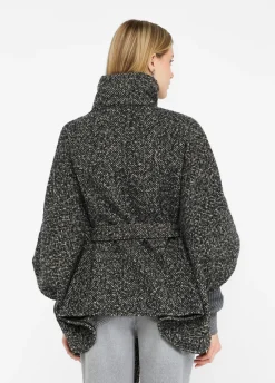 Poncho con cintura