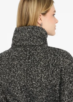Poncho con cintura
