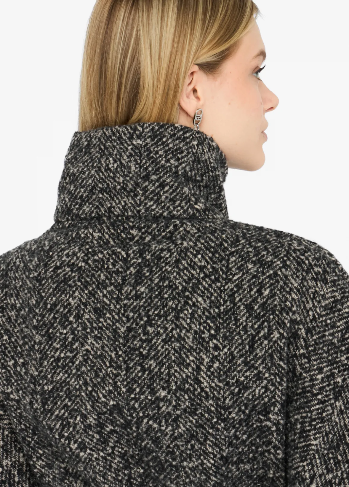 Poncho con cintura
