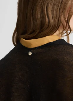 Poncho in maglia lurex®