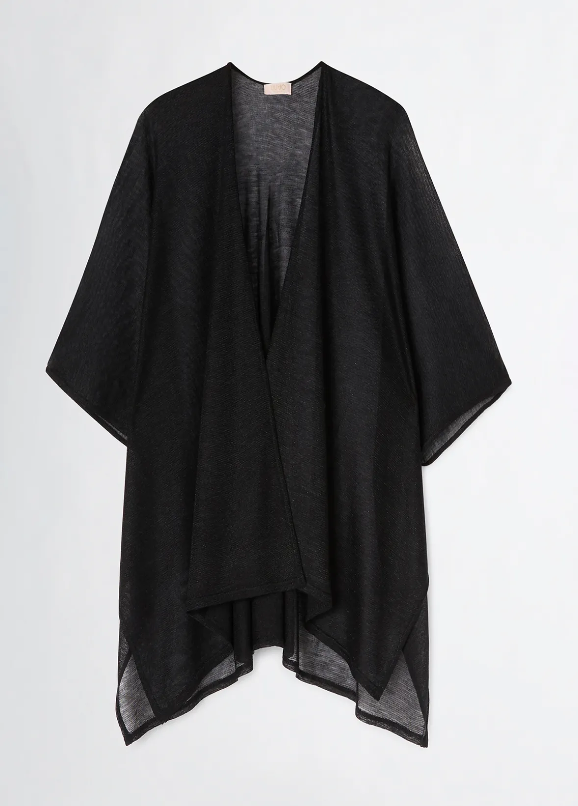 Poncho in maglia lurex®