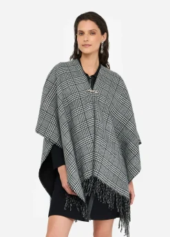Poncho in principe di galles
