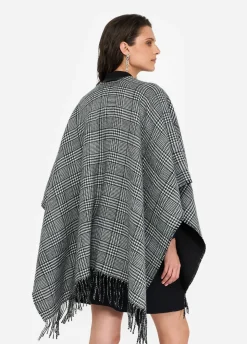 Poncho in principe di galles