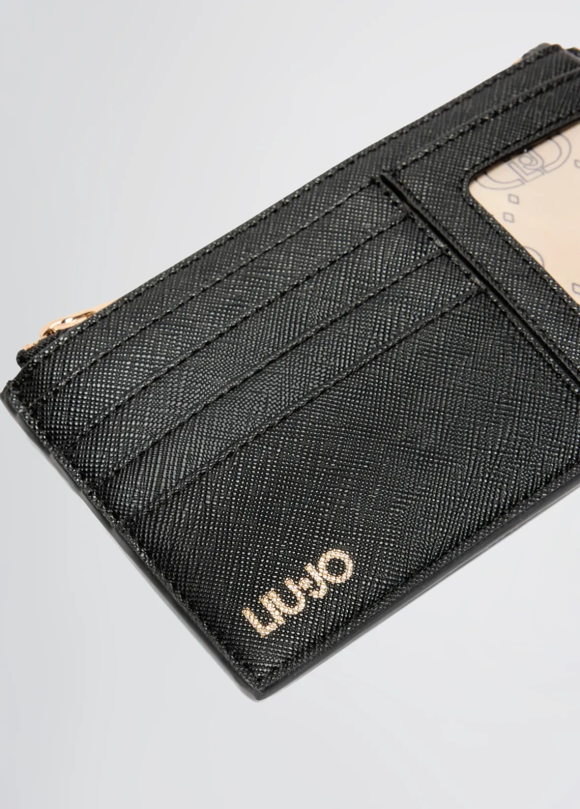 Porta carte con zip