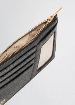 Porta carte con zip