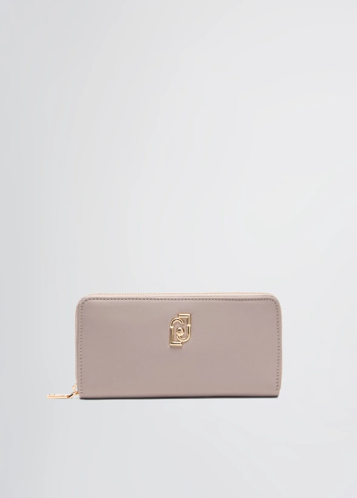 Portafoglio zip around grande in nylon