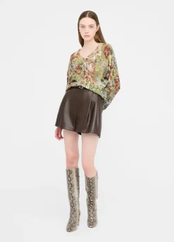 Pullover con scollo a V