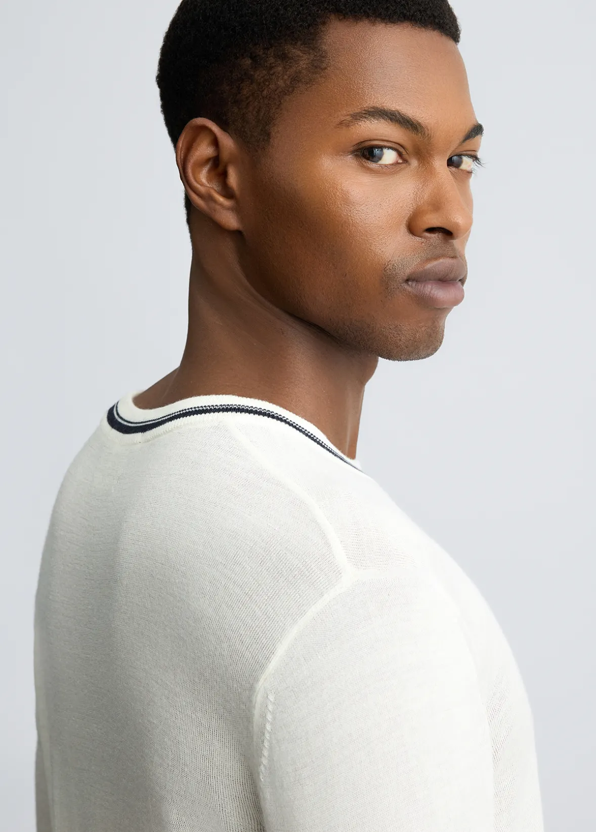 Pullover in misto lana