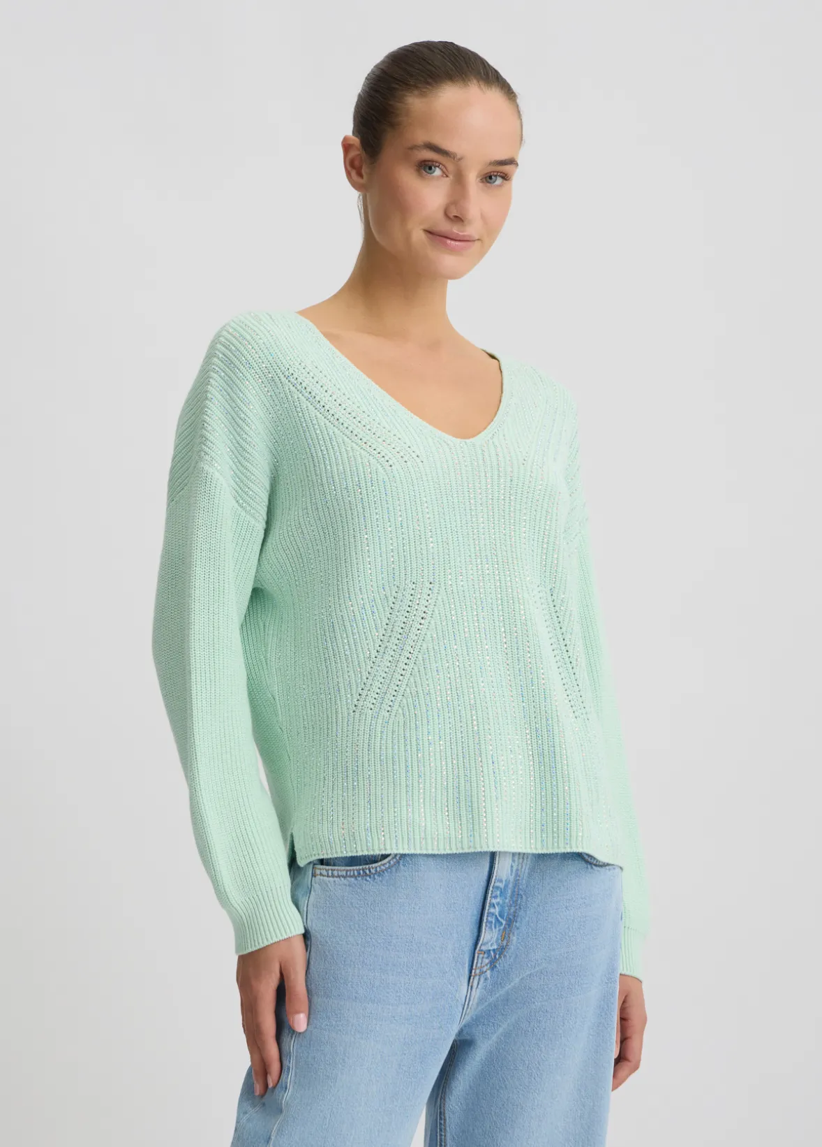 Pullover in puro cotone