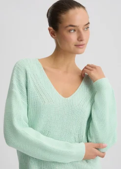 Pullover in puro cotone
