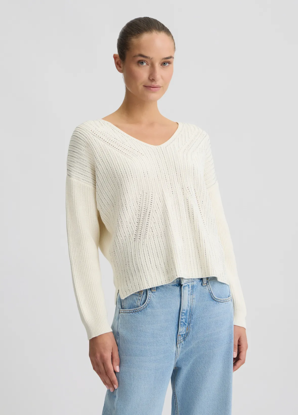 Pullover in puro cotone