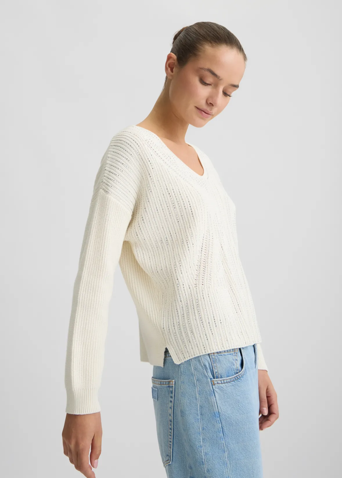 Pullover in puro cotone