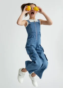 Salopette in denim