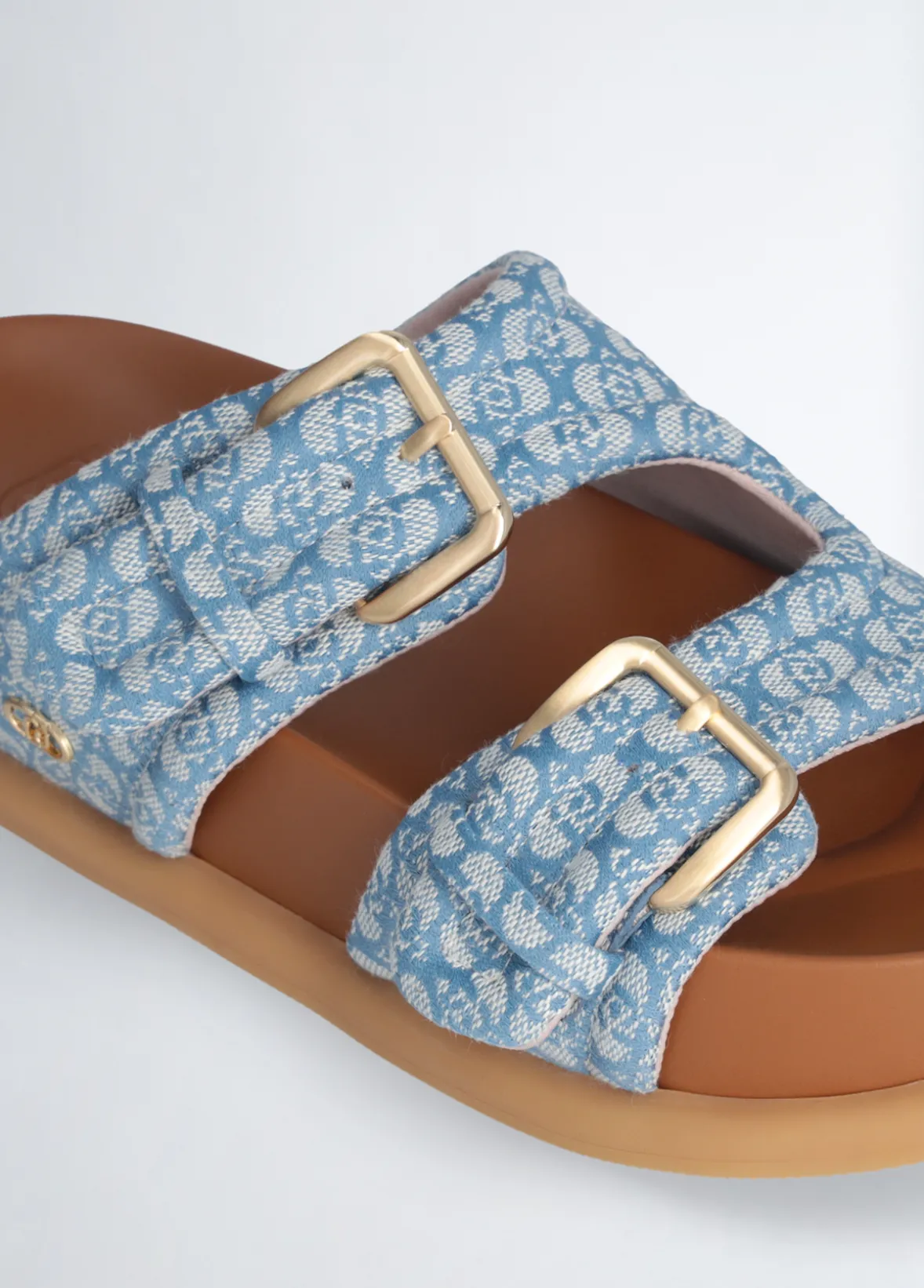 Sandali con fascette bold