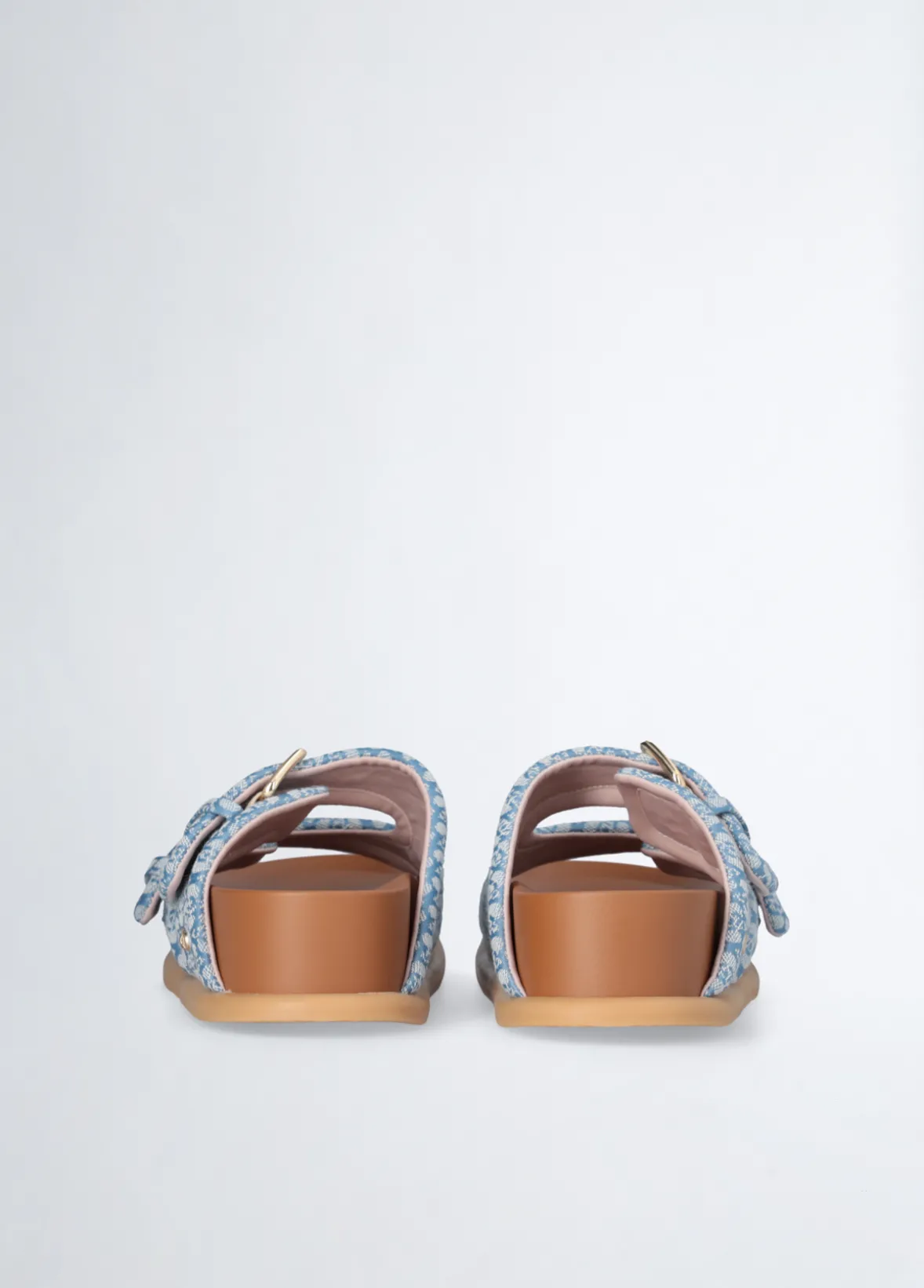Sandali con fascette bold