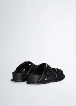Sandali con fascette bold