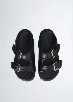Sandali con fascette bold
