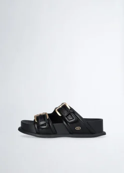 Sandali con fascette bold
