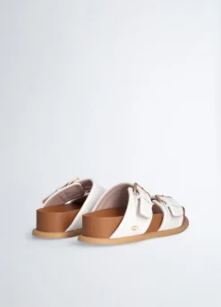 Sandali con fascette bold