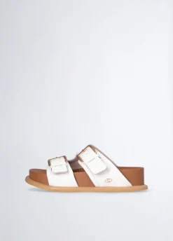 Sandali con fascette bold