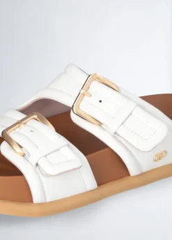 Sandali con fascette bold
