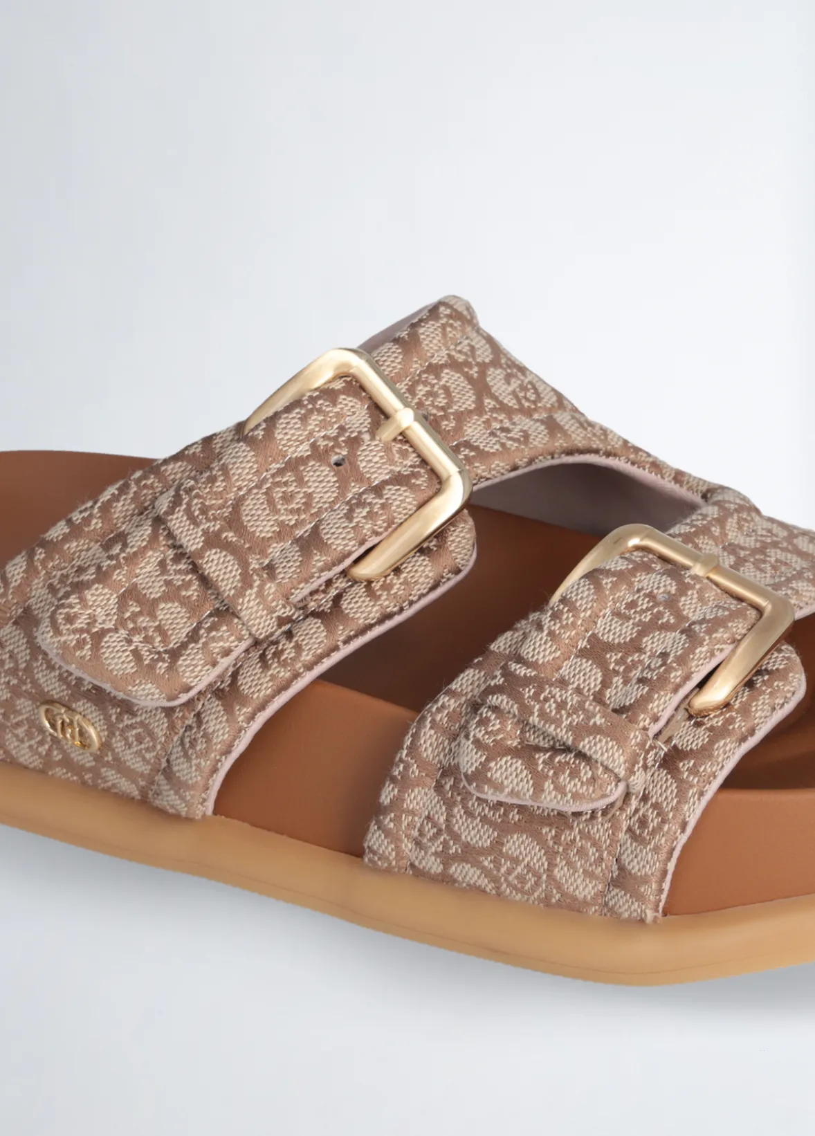 Sandali con fascette bold