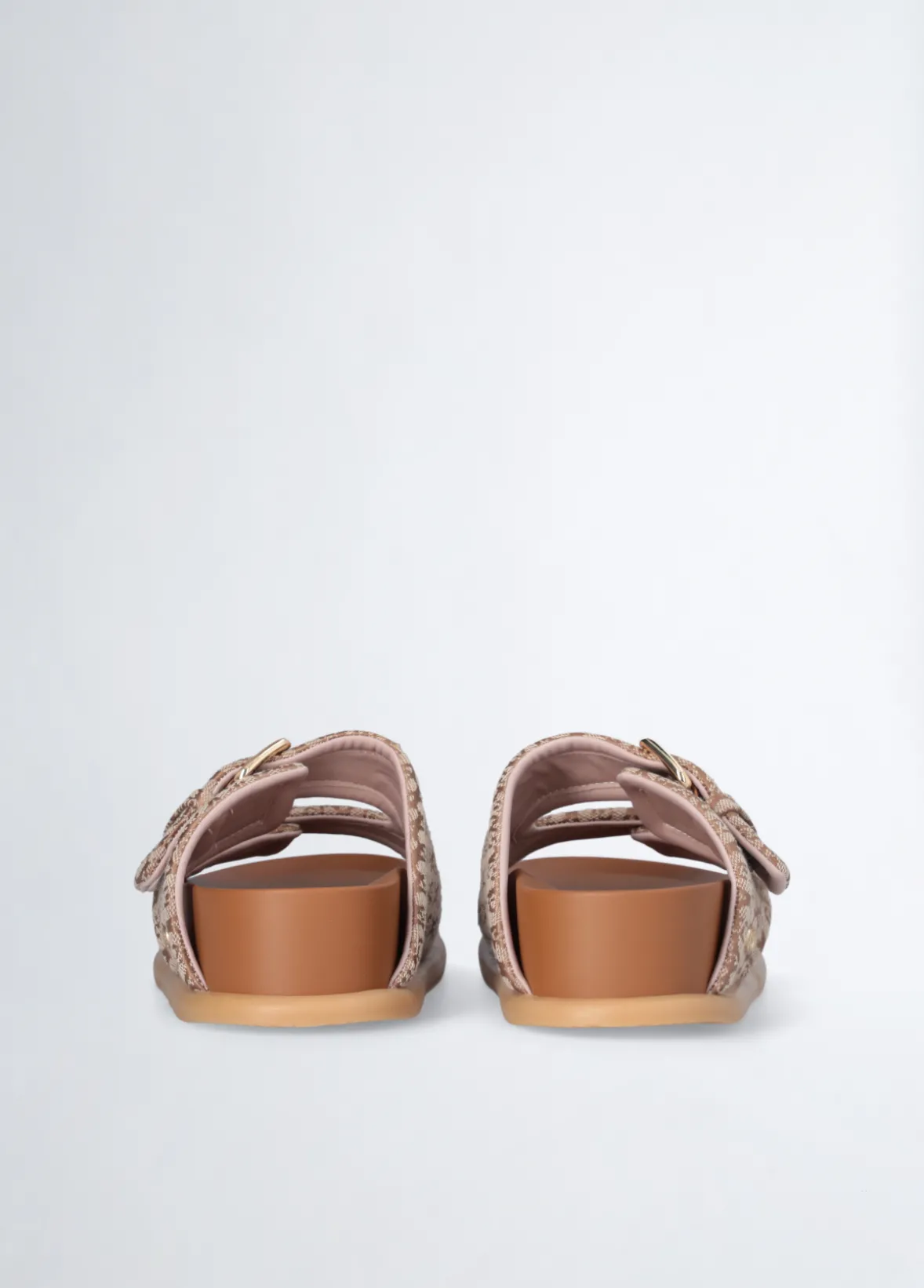 Sandali con fascette bold