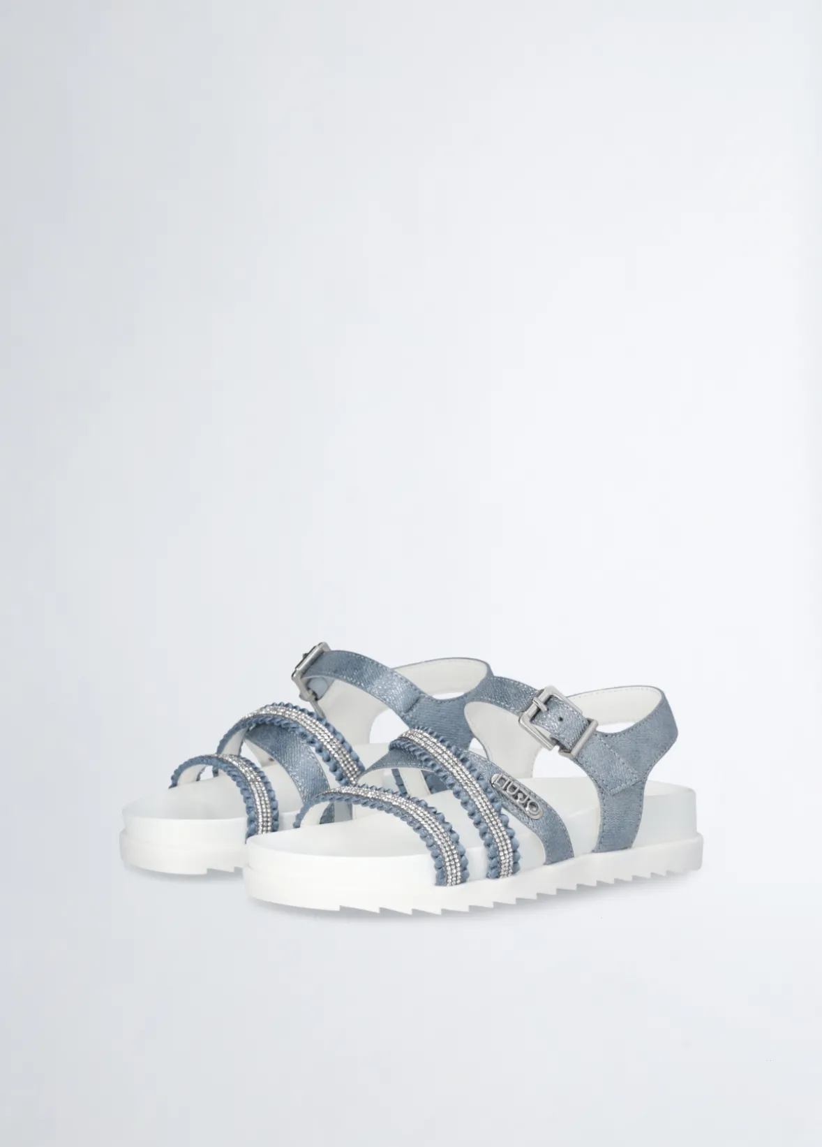 Sandali da bimba con strass