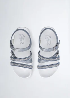 Sandali da bimba con strass