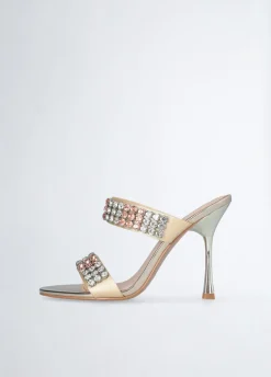 Sandali gioiello con tacco