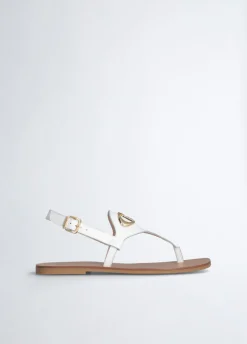 Sandali infradito in pelle