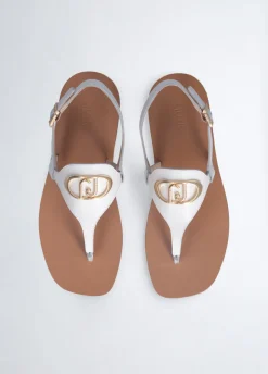 Sandali infradito in pelle