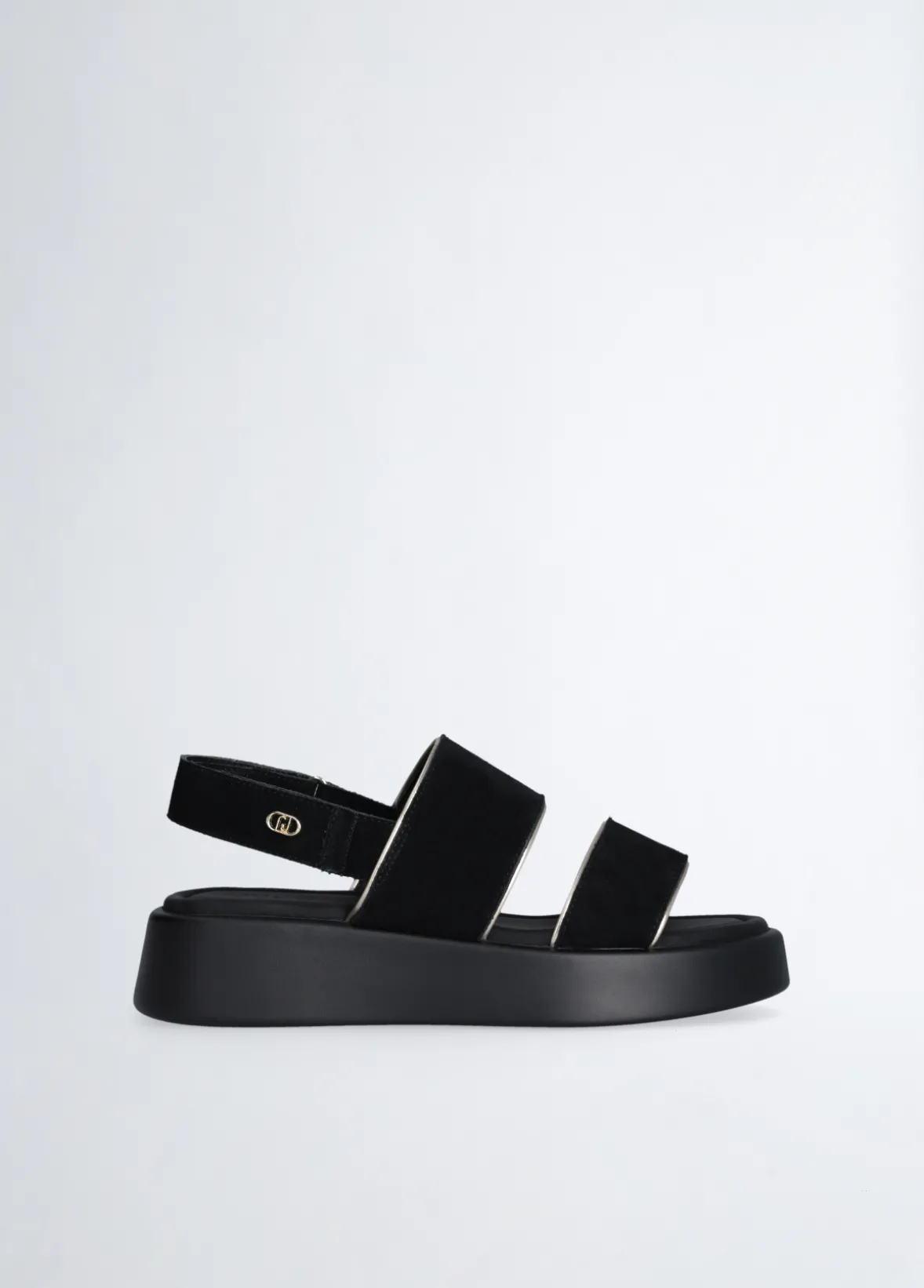 Sandali platform in suede