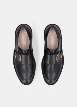 Scarpe in pelle con fibbia